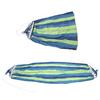 Lightweight Camping Hammock Portable Outdoor Travel Hammock with Hardwood Spreader BarBlue with Color Stripe
