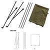 BUNDOK BDK-121 KA One-Action Tarp for 250 Awning Parts (BD-554) with Adjustable Angle
