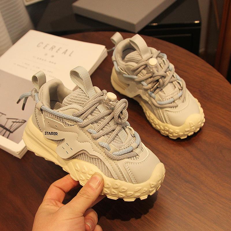 The Bottom of the New Durian Boys' Children's Sports Shoes Running Shoes Women's Forrest Gump Shoes Spring and Autumn Children's 2025 Dad Shoes Breath