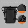 Modular Motorcycle Side Bag Convertible to Shoulder Pack with 8L Waterproof Interior & Anti Slip Mesh Compartment