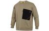 Sweatshirts Men's Army Green Crew Neck Moderate Regular H39348