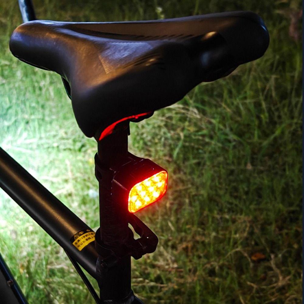 Waterproof Bicycle Light Set Front Rear Lights LED USB Charge Bike Light Highlight Lamp 8 Lighting Modes MTB Light Cycling