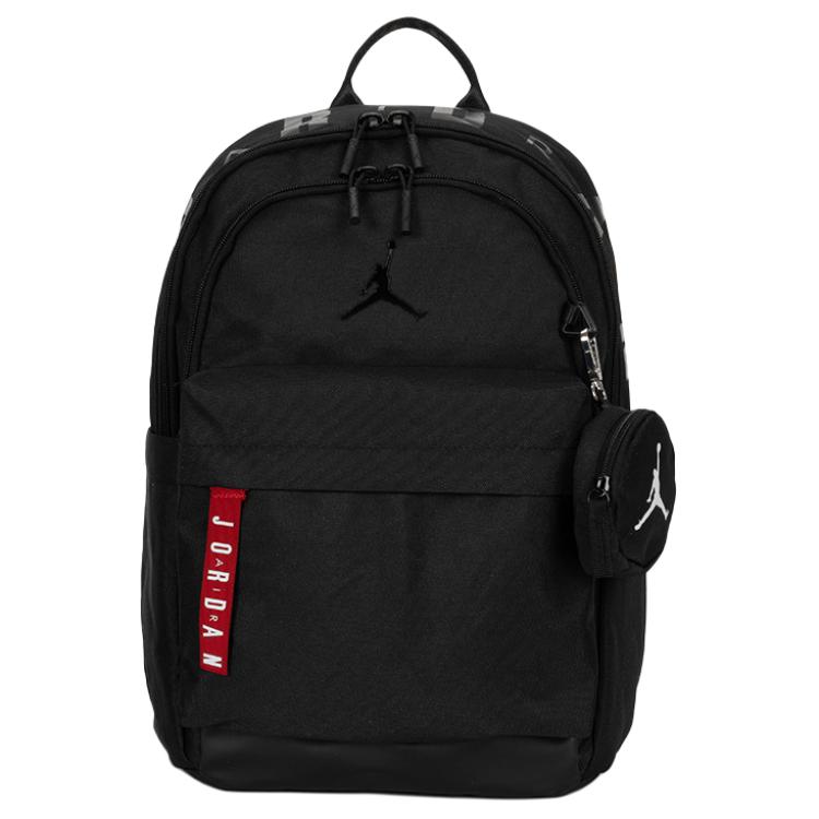 New Jordan Polyester Backpack Unisex Black JD2513158AD-001
