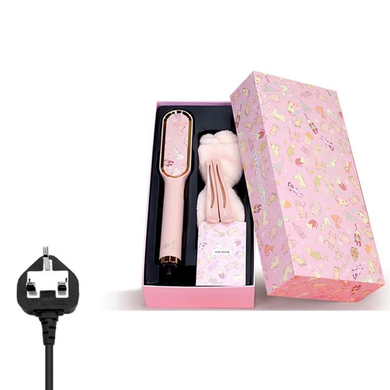 

2-в-1 Выпрямитель для волос Расческа Щетка для завивки волос Инструмент для укладки волос Дом Путешествия