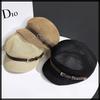 Straw Octagonal CZA122 [White Fang] Cap, Shape, Breathable, Summer, Stylish, Casual, Men's & Women's (Khaki)