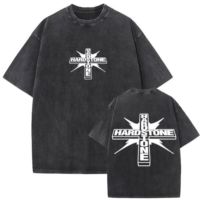 Washed Vintage Rapper Don Toliver Hardstone Psycho Album Print T Shirts Unisex Women Fashion Hip Hop Oversized Tshirts Streetwear