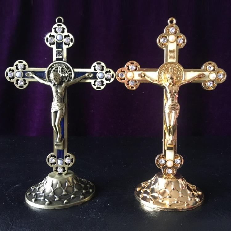 Orthodox-Cross Jesus Prayer Utensils Home Decors Christian Church Crucifix Cross