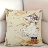 1pc Pillowcase, Soft and Smooth Polyester Short Plush Fabric, Single-sided Printed Pattern, 45cm*45cm, Suitable for Various Room Decorations, Zipper C