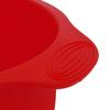 11.42inch Round Shape 3D Silicone Baking Cake Mold DIY Baking Cake Pan Tray(Red)