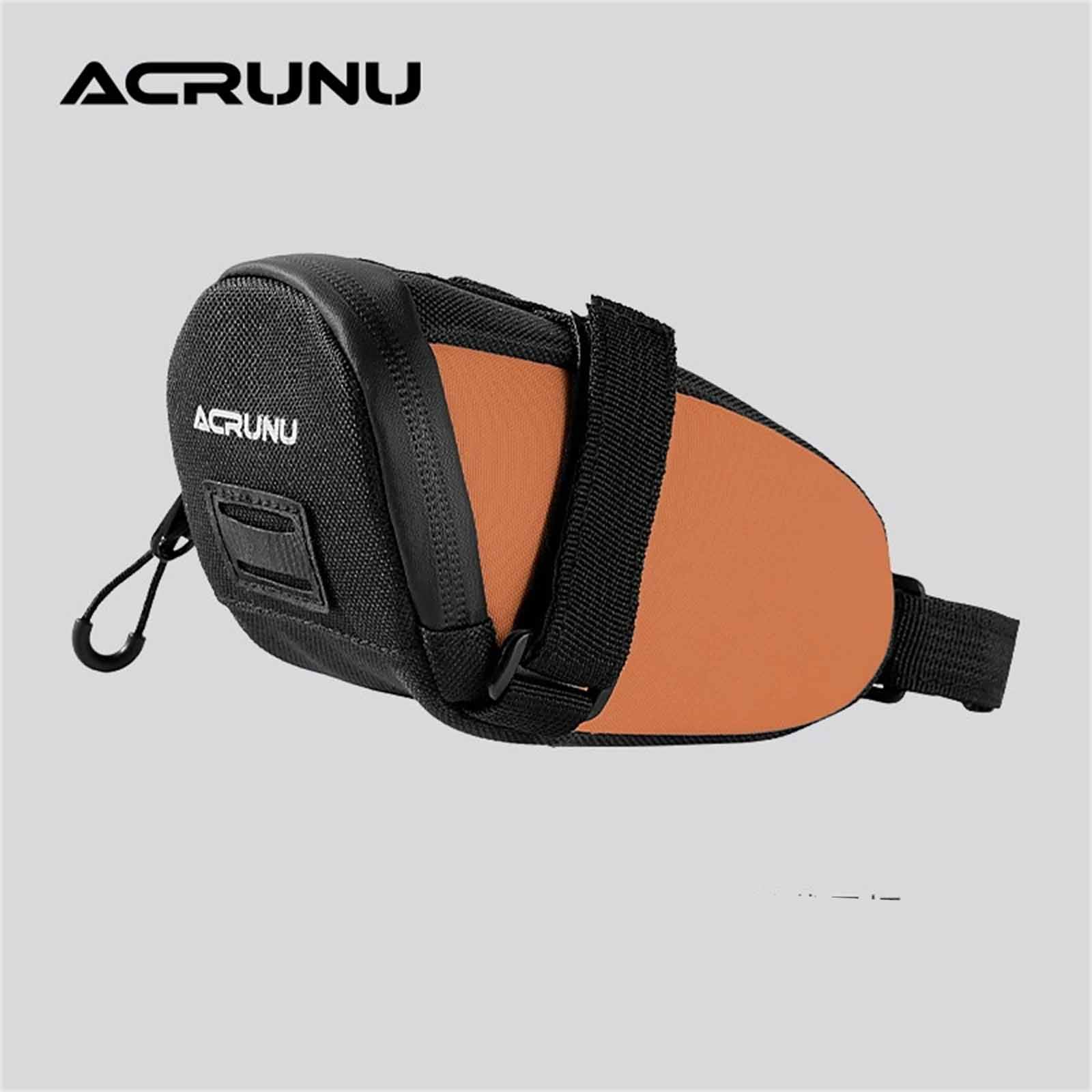 

Cycling Rear Bag, Bike Saddle Storage with Built-in Taillight, Mountain and Road Bike Riding Pouch for Tools, Accessories, and Safety One Size