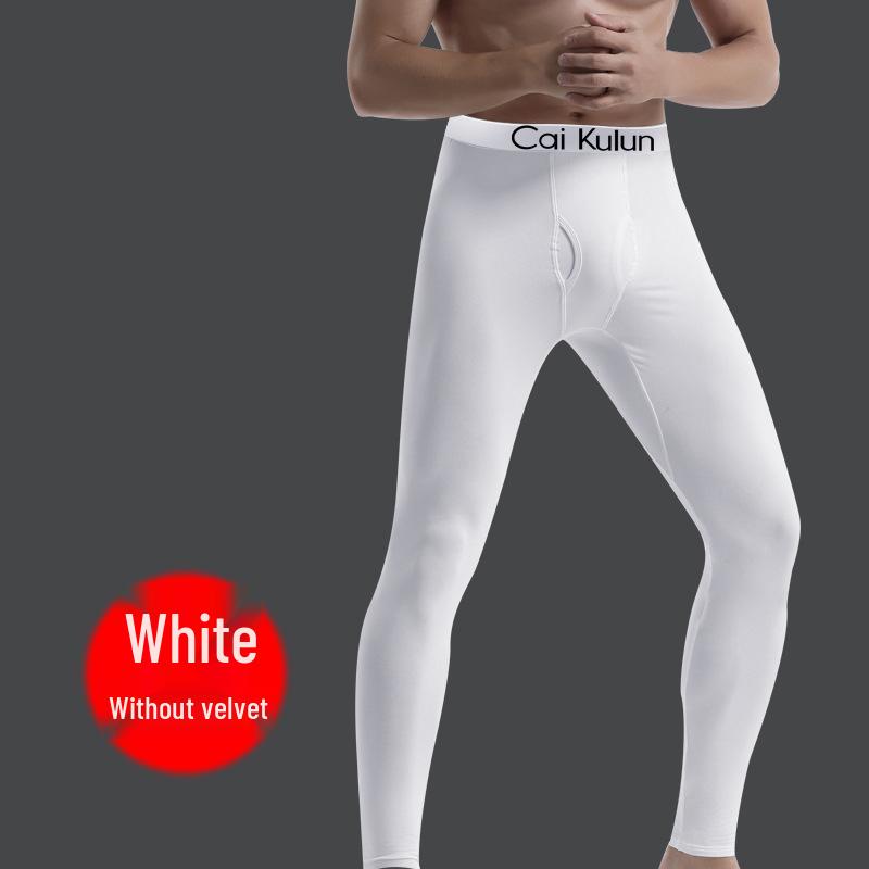 Pantalones de Capa Base de Otoño para Hombre Talla Grande con Forro Polar - Gruesos, Cálidos y Elegantes