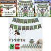 Durable Pixel Wars Party Supplies Set For Exciting Halloween Decorations