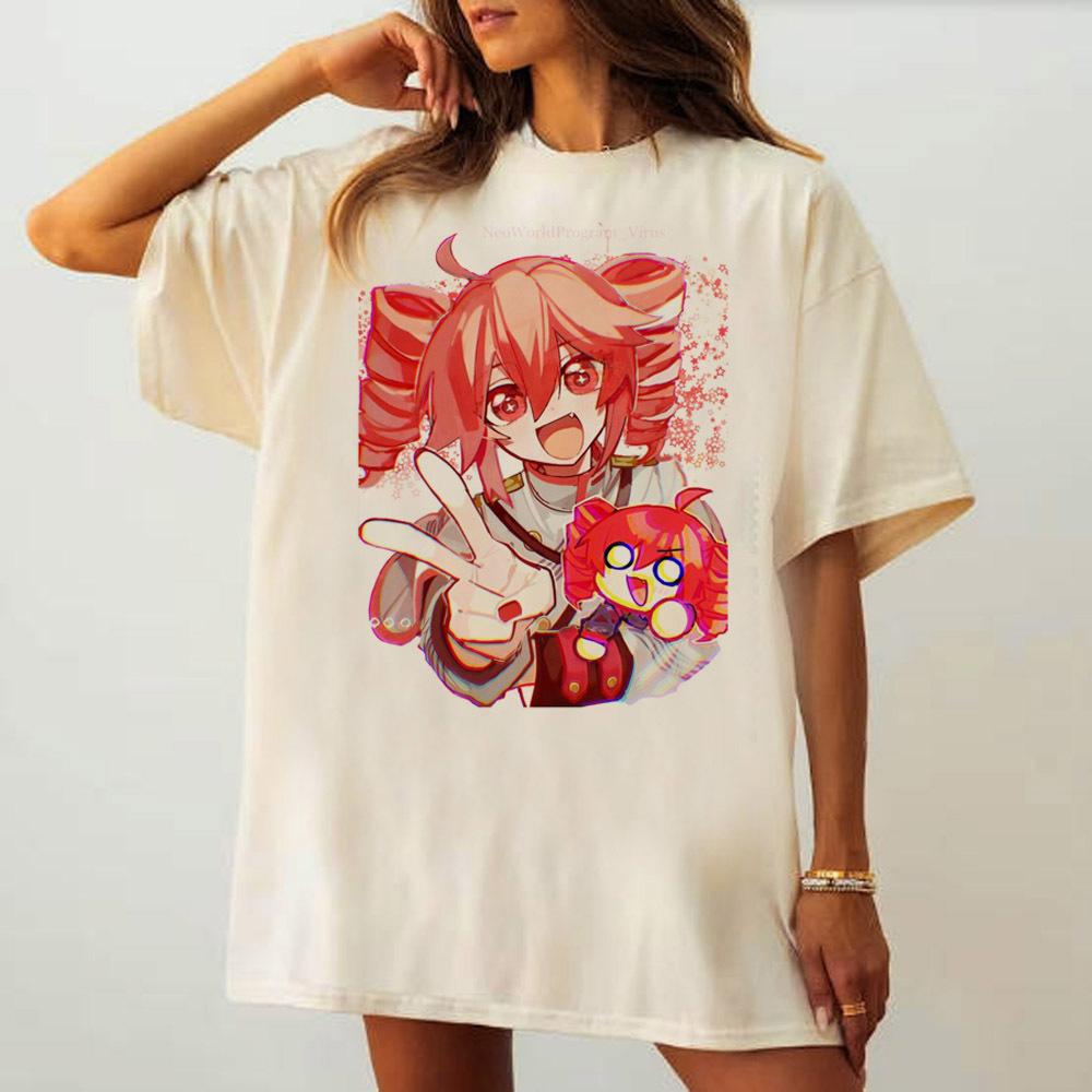 

Kasane Teto tshirt girl 2000s Women Grunge Punk tshirt aesthetic Colorful Digital Vintage Gothic Grunge S