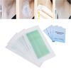 40pcs Hair Removal Wax Strip Paper Depilatory Paper 4pcs Cleaning Cotton Hair Removal Set