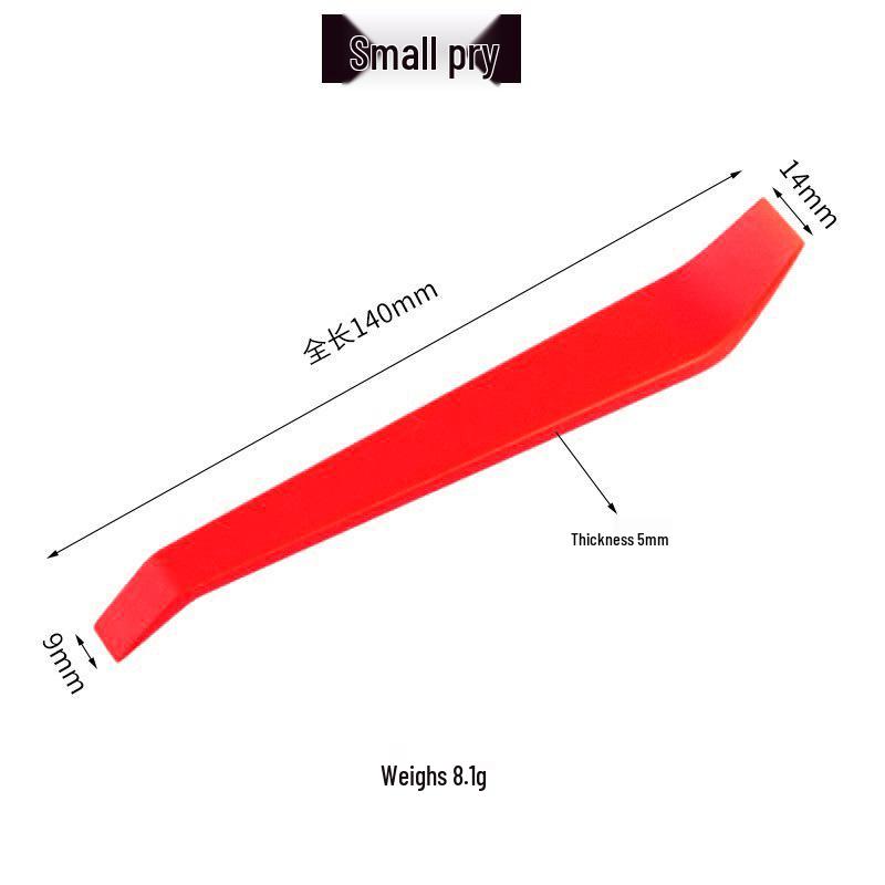 

4-Piece High Hardness Plastic Pry Bar Set for Car Audio Installation and Removal