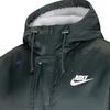 Nike Sportswear Synthetic-Fill Logo Print Warm Loose Hooded Windbreaker Men Outerwear Galaxy-Green CZ4931-337