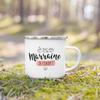 Bester Pate & Beste Patin der Welt Französischer Druck Emaille-Tassen Bruder Schwester Freunde Geschenke Trinken Milch Kaffee Tasse Camping Tasse