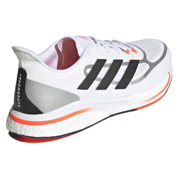Adidas Supernova+ White Solar Red Men Sneakers Cloud-White Core-Black FY2858