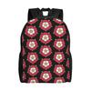 England Rose Rose Symbol Schoolbag Ladies Sporty Daily Mochila Large Capacity Laptop Bag Back To School Season