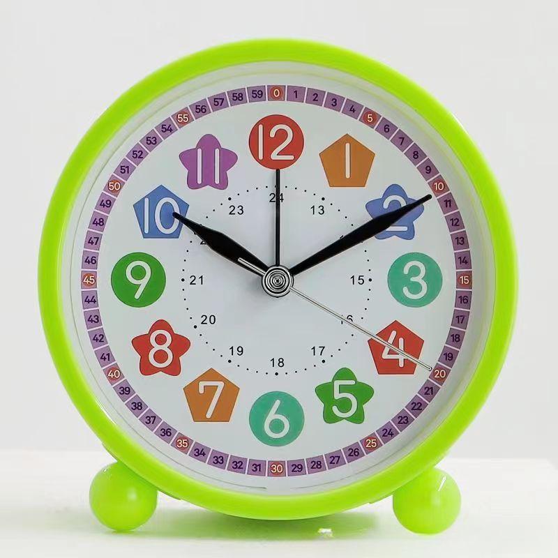 Children's Alarm Clock Wake Up Fashionable Cute Multifunctional Learning Teaching Clock Bedside Gift Bedroom Student Learning Watch