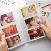 Přenosné 3palcové organizéry na fotografie s průhlednými PVC stránkami, design proti žloutnutí, pro cestování, svatby a promoce