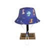 Cute Cartoon Print Fisherman Hat For Children Spring Sun Protection Wide Brim Cap Unisex