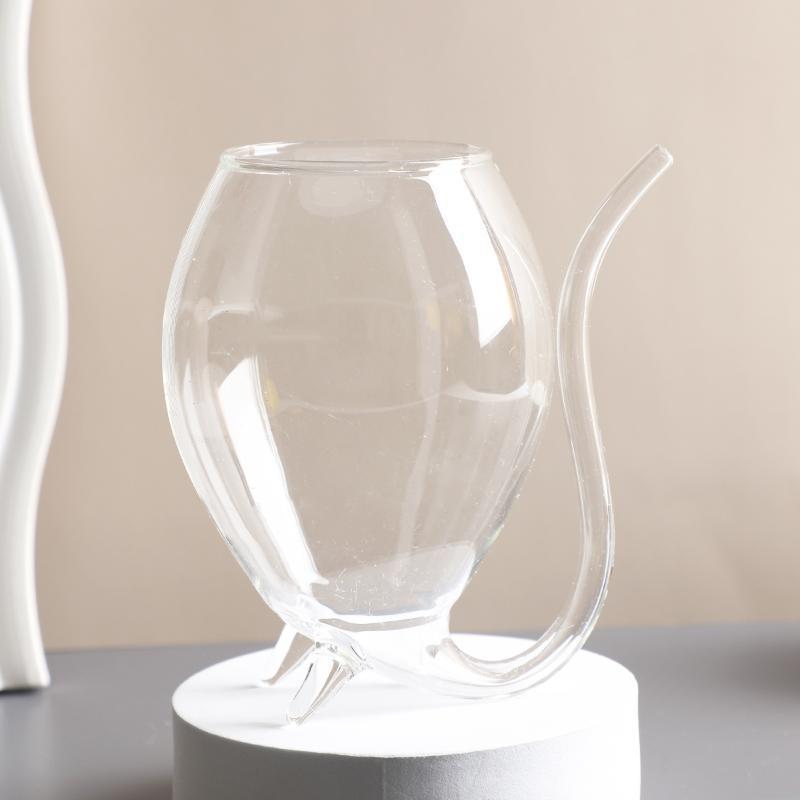 Molecular Gastronomy Transparent Cocktail Glass Drink Cup Funny Champagne Cup Juices Creative Goblet Home