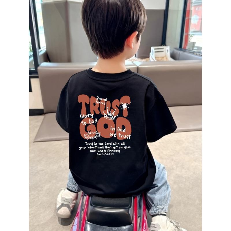 European sizes Pure Short Sleeve T-Shirt for Boys , Summer New Wear, Half Sleeve Pure Boy T-Shirt, Stylish Kids Summer Top 110
