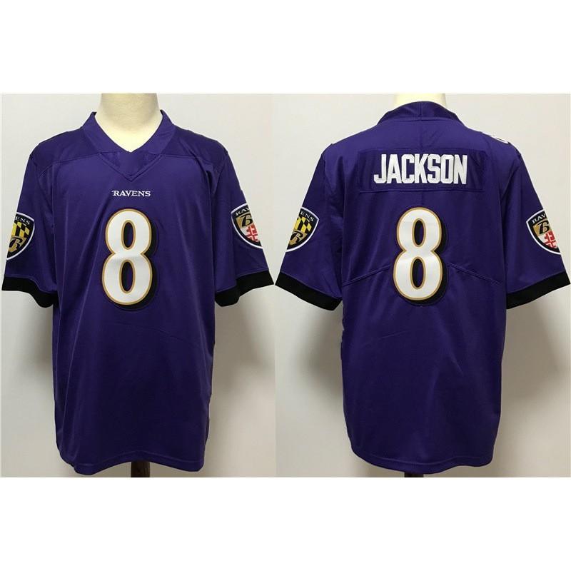 Baltimore Ravens NFL Football Jersey Mens Team Sports Fan Apparel Purple Black White Size S-XXXL