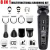 Beard Trimmer for Men Mustache Trimmer TBlade Beard Grooming Kit Hair Clipper Electic Razor Shavers Cordl Waterproof Nose Body