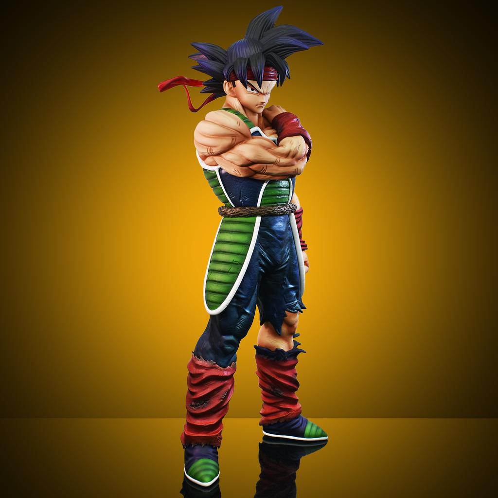 24cm/9.4in Anime Z Figure Bardock Figure Collectible Model Statue Toy Gift