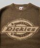 DICKIES Big Logo Hairy Knit Brown