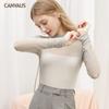 Women'S Autumn See-Through Sexy Mesh Knitted Long-Sleeved T-Shirt Top Fs391A