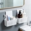 1Pc Kitchen Cabinet Door Interior Storage Shelf and Box, Hanging Hook Behind the Door, Kitchen Cabinet Door Basket Shelf Baskets