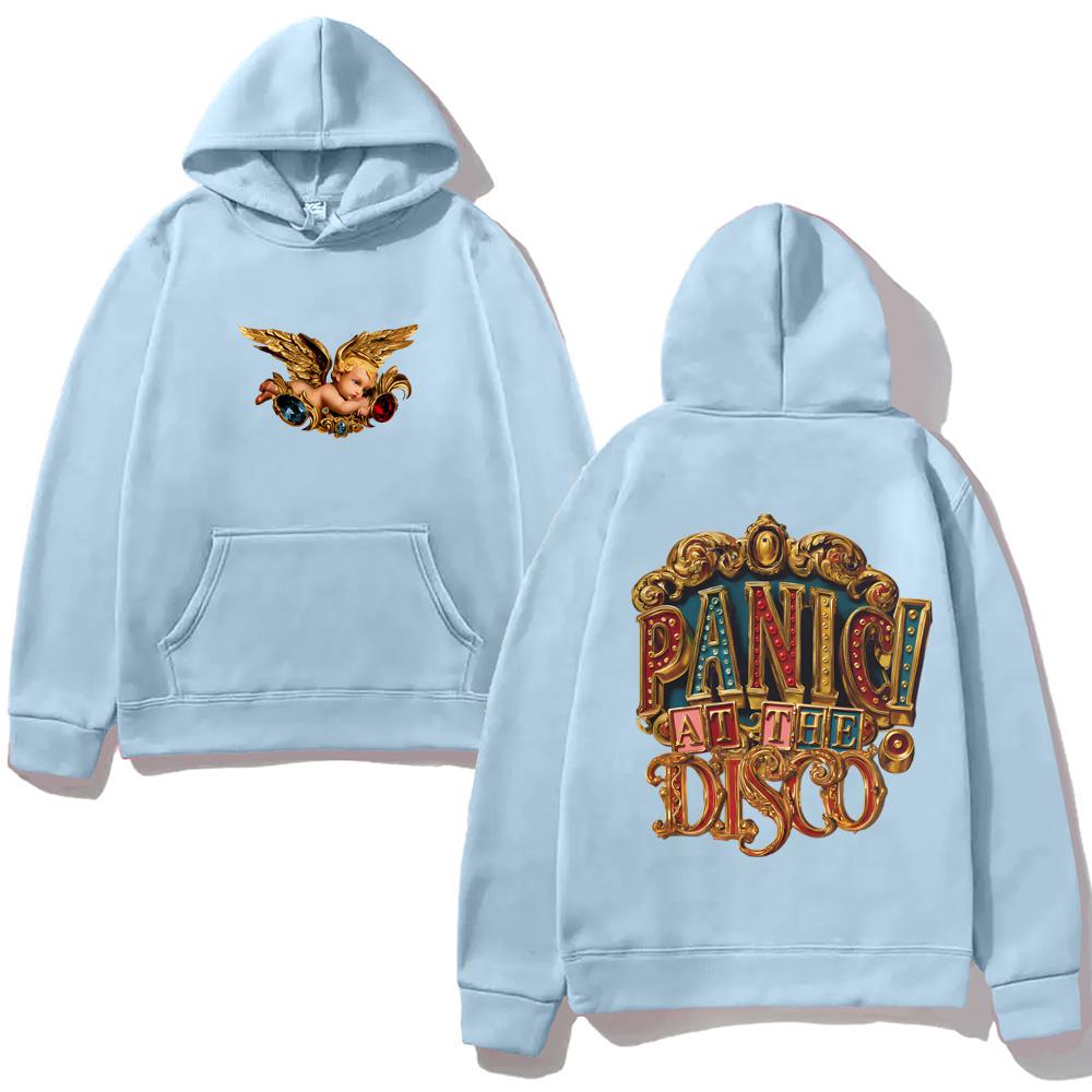 BAROQUE ANGEL PULLOVER HOODIE Panic! At The Disco 2025 New Harajuku Sweatshirt High Quality Clothing Sudaderas Hooded Hoody
