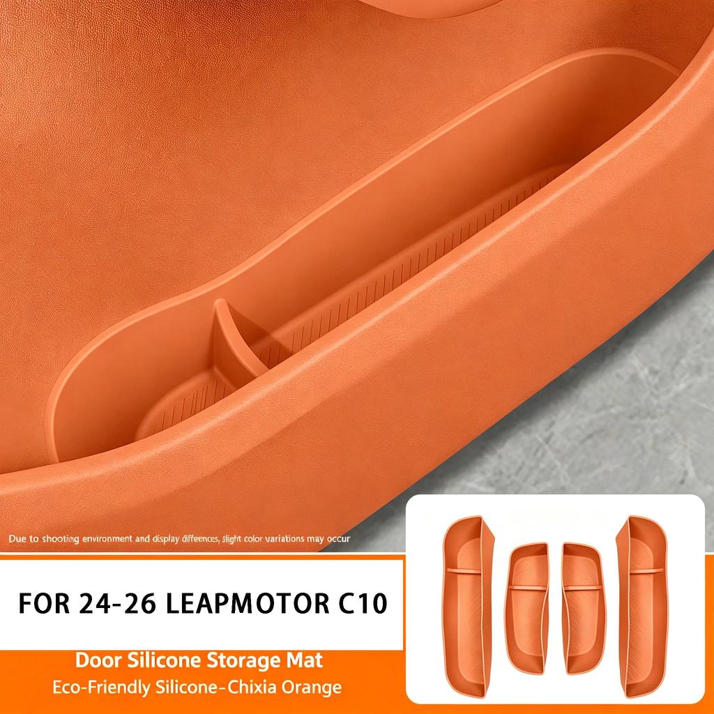 FOR 26-27 LEAPMOTOR C10/C16 Silicone Storage Box Next To The Car Door for Storing and Modifying Accessories