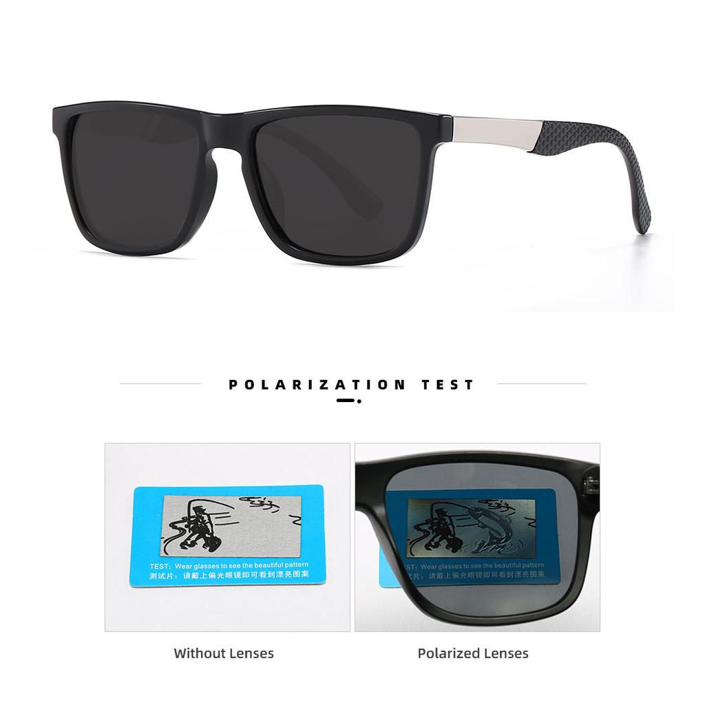 New Fashion Polarized Sunglasses Men Classic Outdoor Driving Travel Sunscreen Sun Glasses Women Trendy Decoration Eyewear Uv400