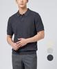 KIM YOUNG JOO GOLF Summer Tencel Cool Mesh Collared Neck Men'S Short Sleeve Golf Knit Kqmmnt45