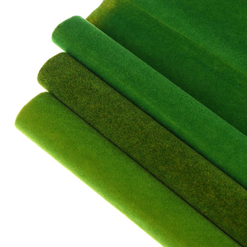 1Pcs Grass Mat Turf 3D Landscape Decor 35X50Cm 35X100Cm Artificial Grass Mat Layout Train Railway Artificial Lawn Carpet Model
