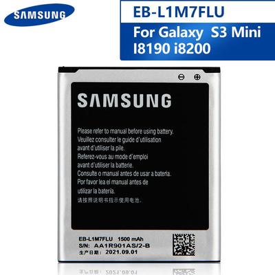 Original-Handy-Akku EB-L1M7FLU für Samsung Galaxy S3Mini S3 Mini I8190 I8190N i8200 1500 mAh