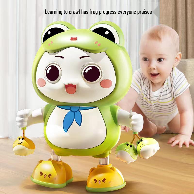 Dancing Frog Robot Toy with Lights & Music - Educational Gift for Kids