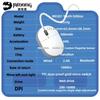 Professional 300IPS 60G Acceleration Gaming Mouse 16000DPI TTC Gold Dustproof Micro Switches 1000Hz 3-Mode Connection