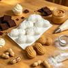 Silicone Molds earthnut Design Silicone Chocolate Mold Food Grade Kitchen Dessert Bakeware French Mousse Cake Baking Mould