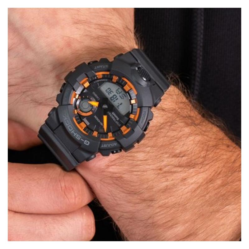 Casio G-SHOCK Smart Step Finder Mobile Phone Smart Bluetooth Connection LED Light Quartz Movement Resin Strap Japanese and Korean Watch GBA-800SF-1A