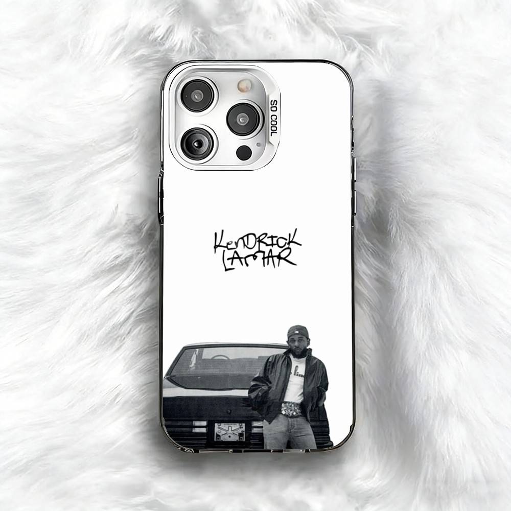 

K.Dot-K-Kendrick L-Lamar Phone Case For iPhone 16 17 15 14 12 13 Pro Max Black Color Shockproof Cover iPhone15promax