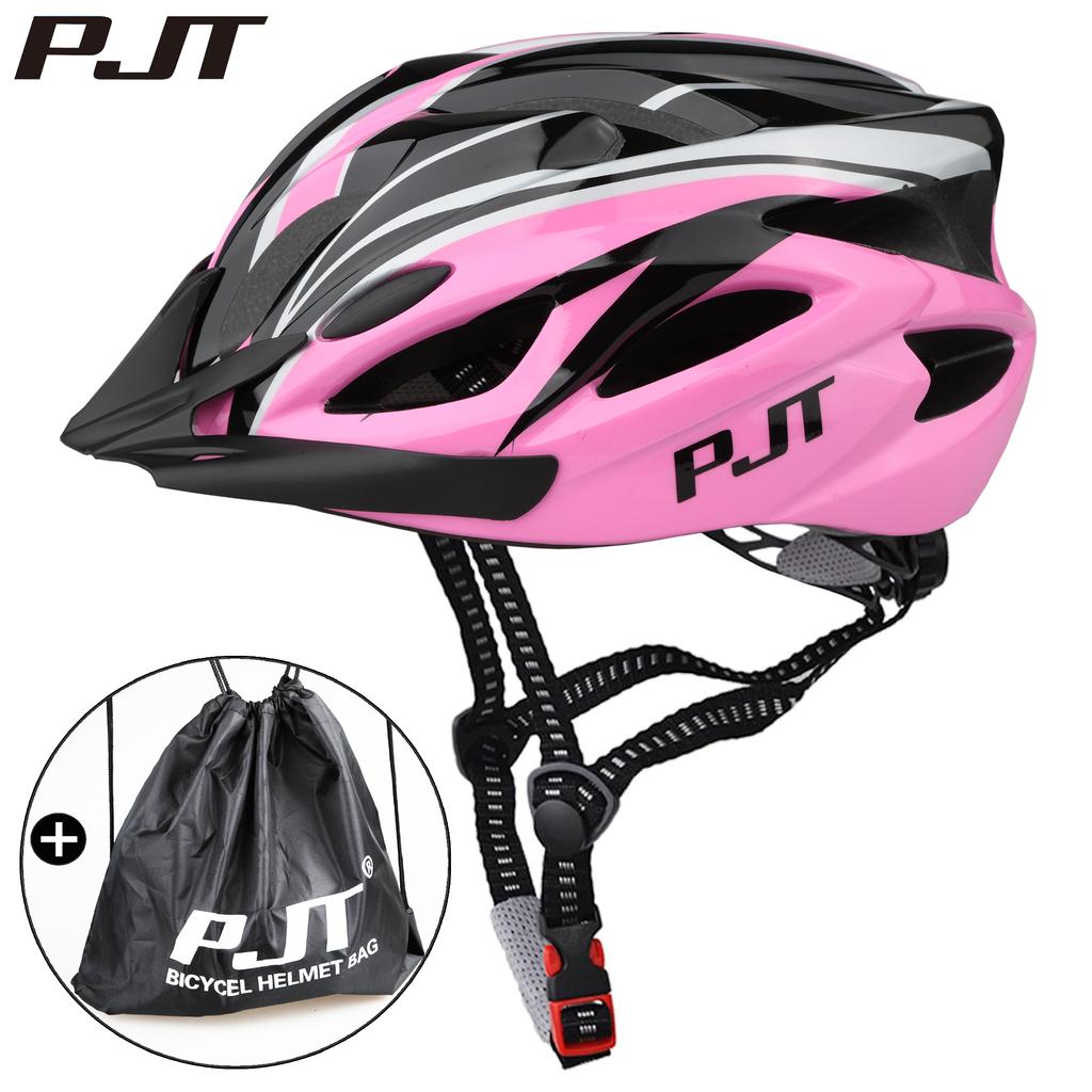 Pmt Cycling Helmet Comfort Lining Lightweight Hollow Riding Safety Cap Head Protection Bicycle Mtb Helmets Men Women Bike Helmet