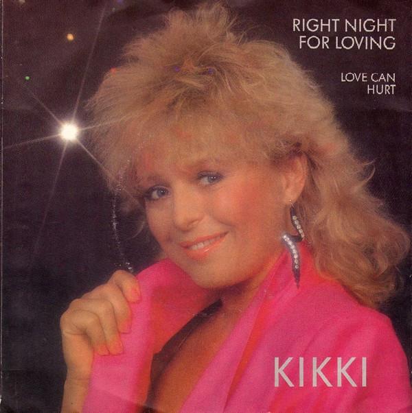 7inch Record KIKKI Right Night For Lovin 5013 DURECO BENELUX 1985 Netherland Pop Used