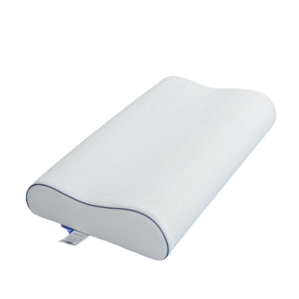 Orthopedic Memory Foam Pillow - Slow Rebound, Neck Support, Cervical Spine Relief, Ideal for Home, Hotel & Dormitory.
