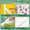 Residue-Free White Texture Paper Tape for Art Students - Decorative Edge Sealing & Spray Painting Masking Tape