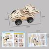 Kreatywny DIY Ręcznie Robiony Technologia Mały Twórca Model Zabawki Dziecięce Drewniane Narzędzie Dydaktyczne Technologia Mały Twórca Zabawka Puzzle